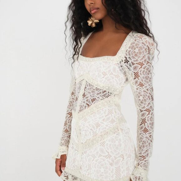 For Love and Lemons Cleo Mini Dress NWT - Picture 7 of 10